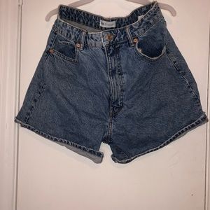 Zara high waist shorts